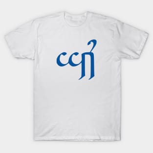 Jew (Tengwar, phonemic English) T-Shirt